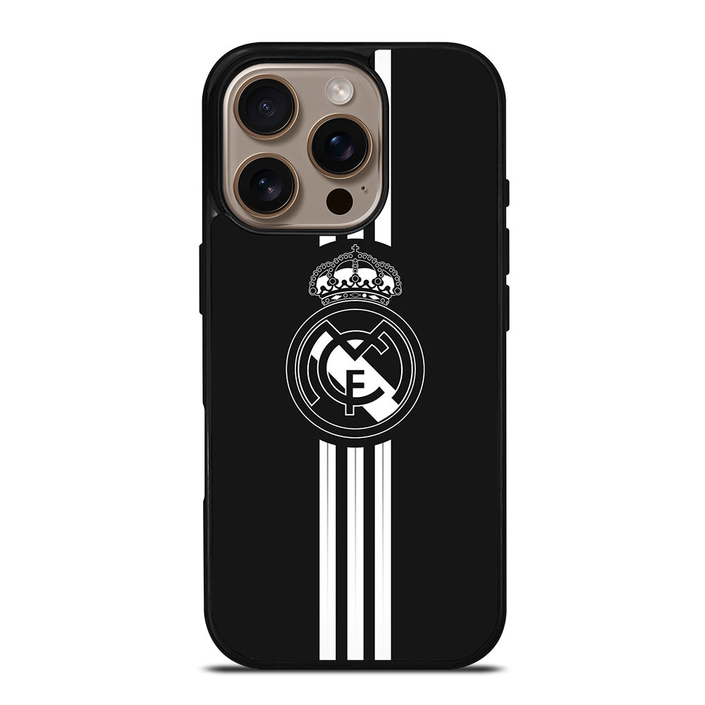 3 Stripes Real Madrid iPhone 16 Pro Case