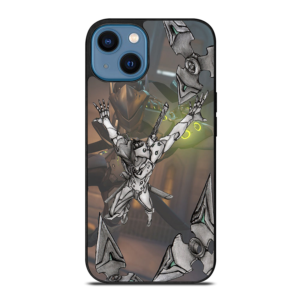 ABSTRACT OVERWATCH GENJI iPhone 14 Case