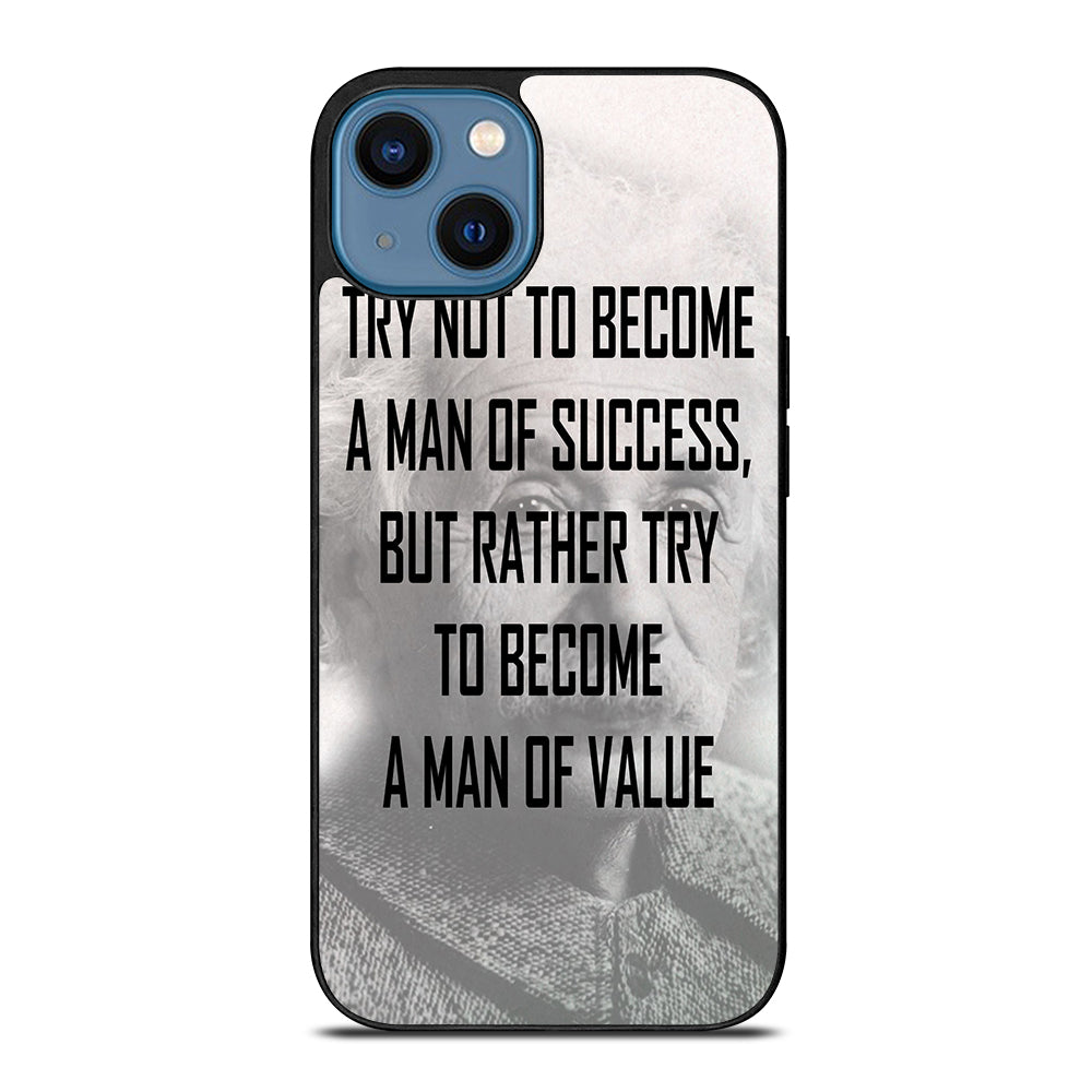 ALBERT EINSTEIN 'S QUOTE iPhone 14 Case