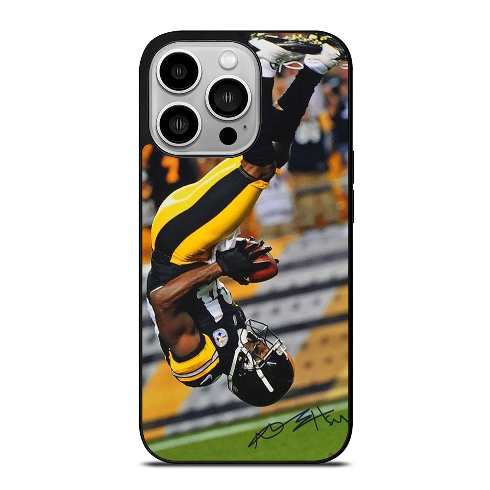 ANTONIO BROWN FLIP ACTION iPhone 14 Pro Case