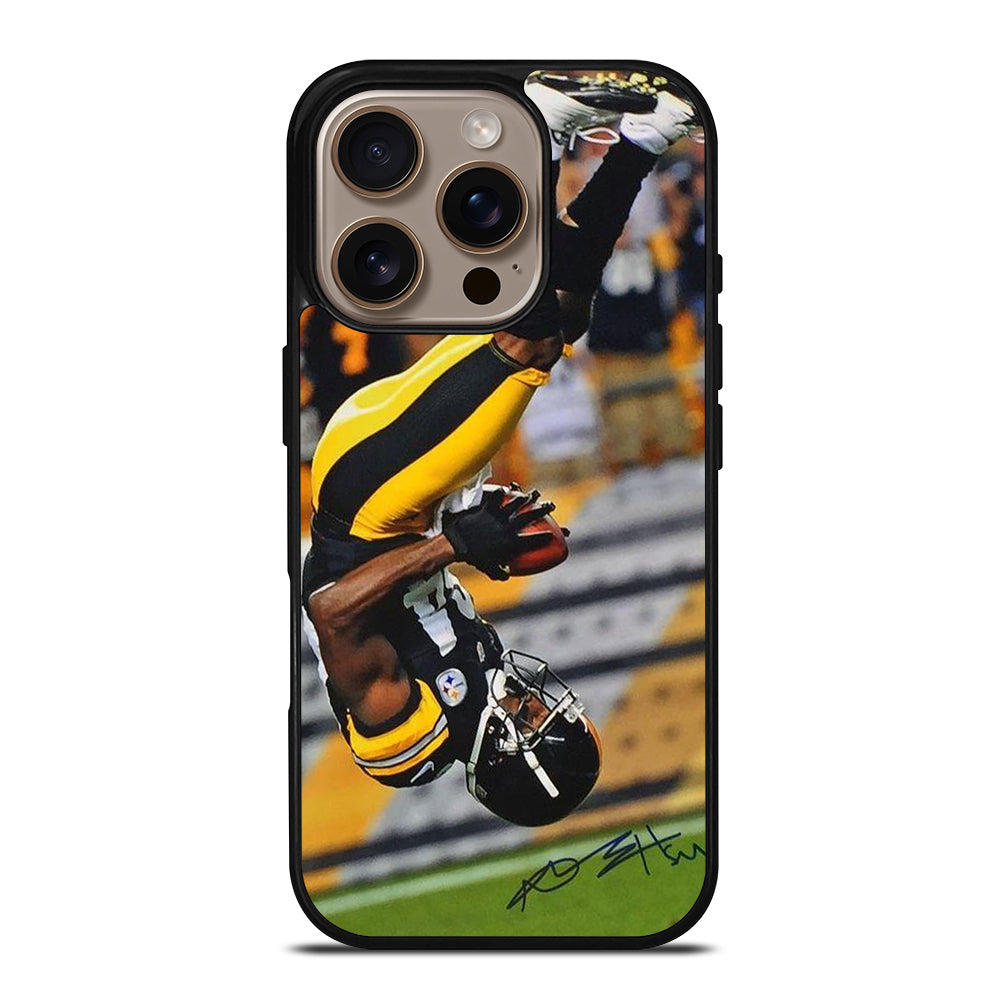 ANTONIO BROWN FLIP ACTION iPhone 16 Pro Case