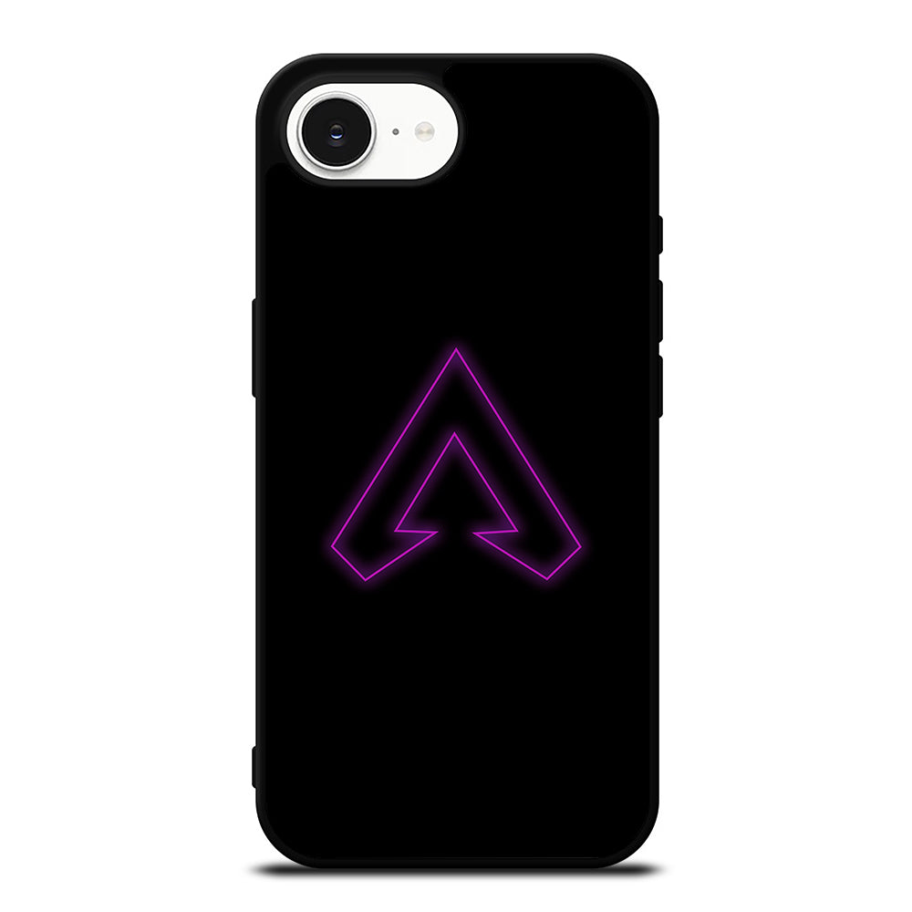 APEX LEGEND iPhone 16e case black TPU silicone rubber protective cover by Casedear