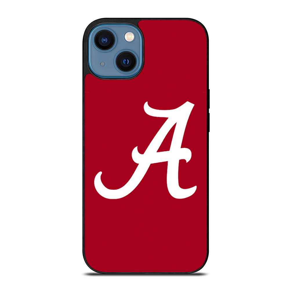 A FOR ALABAMA CRIMSON TIDE iPhone 14 Case