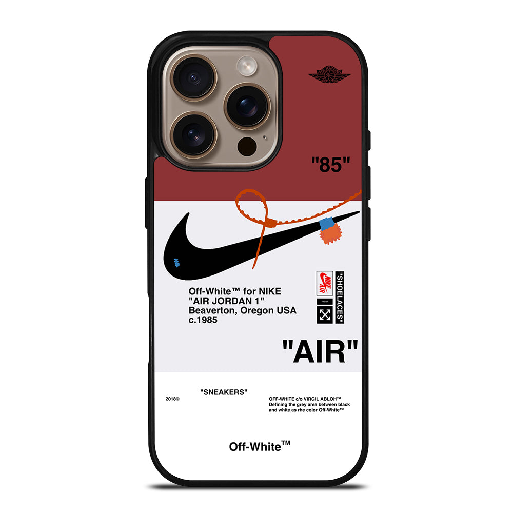 Air Jordan Nike Off White iPhone 16 Pro Case