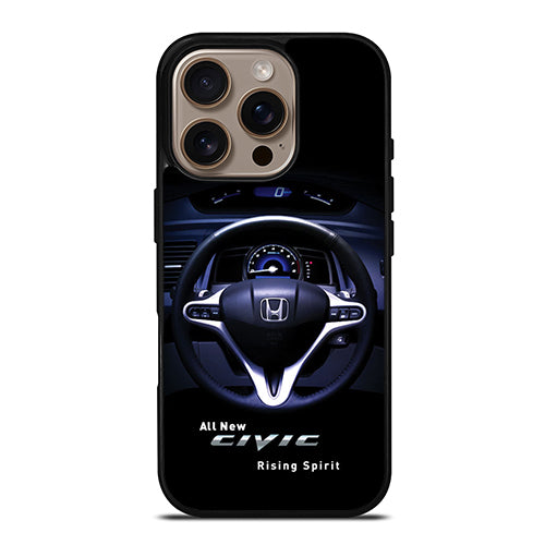 All New Civic Steering Speed Meter iPhone 16 Pro Case