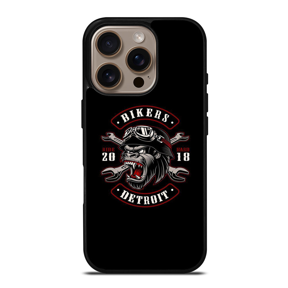 Animal Bikers Detroit iPhone 16 Pro Case