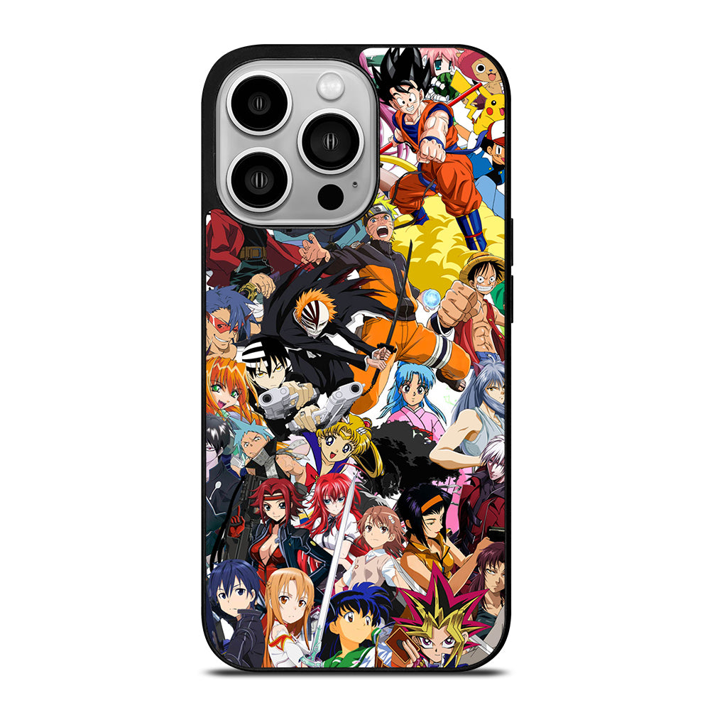 Anime Crossover iPhone 14 Pro Case