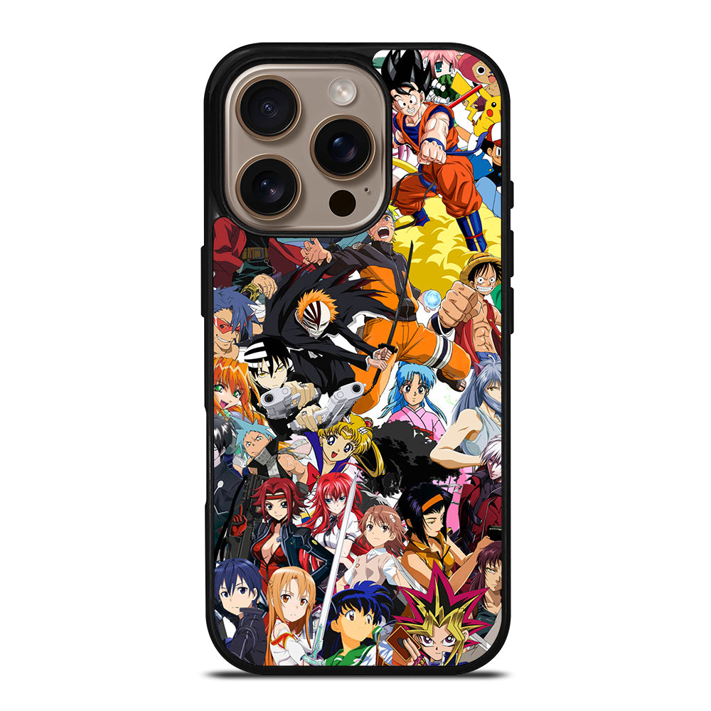 Anime Crossover iPhone 16 Pro Case