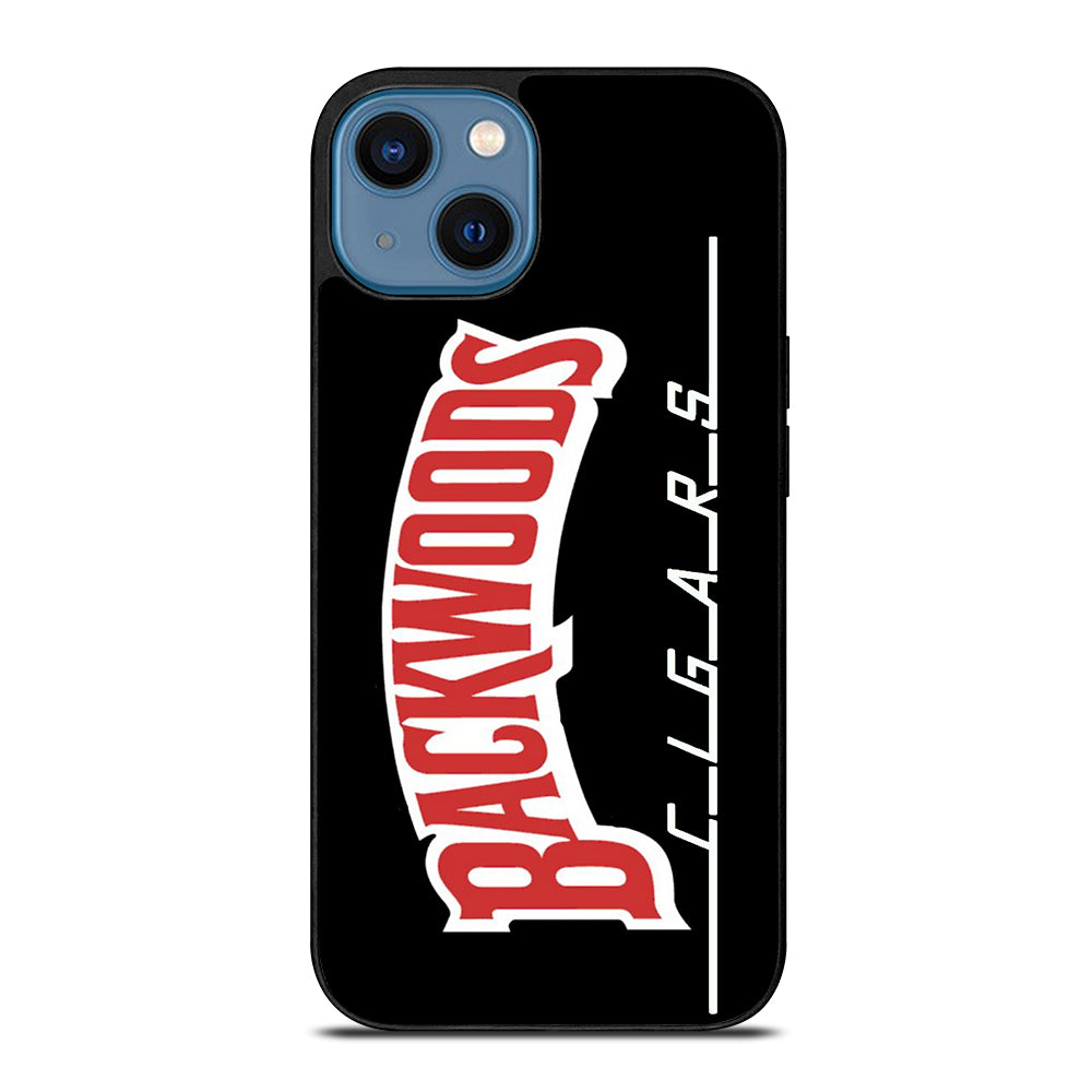 BACKWOODS CIGARS BLACK iPhone 14 Case