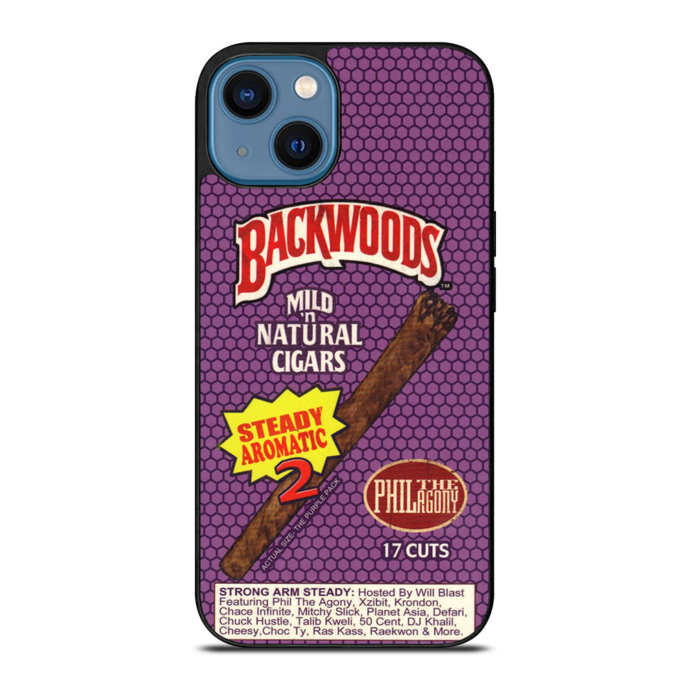 BACKWOODS CIGARS MILD iPhone 14 Case
