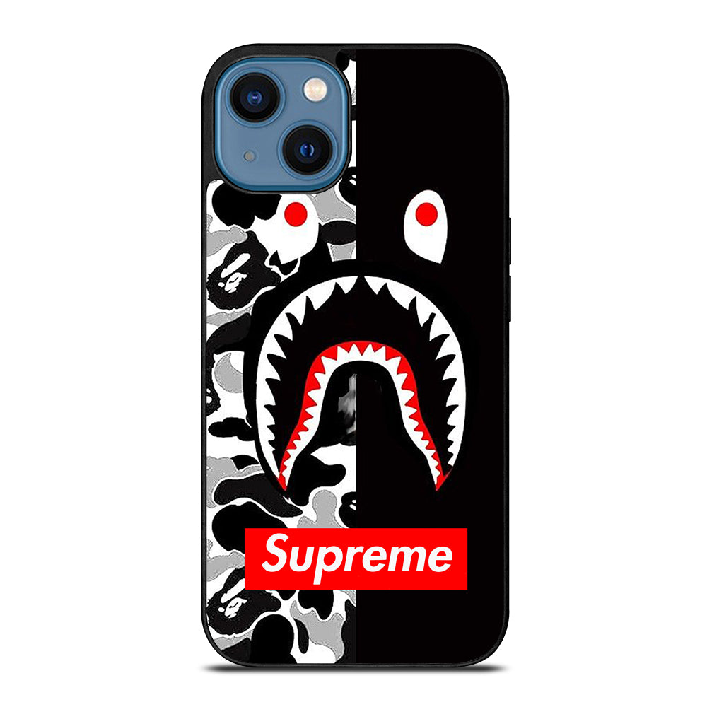 BAPE SHARK SUPREME iPhone 14 Case