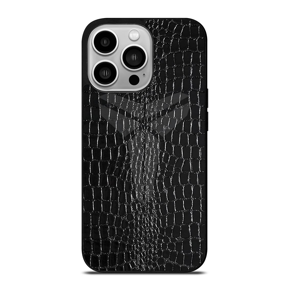 BLACK MAMBA LEATHER MOTIF iPhone 14 Pro Case