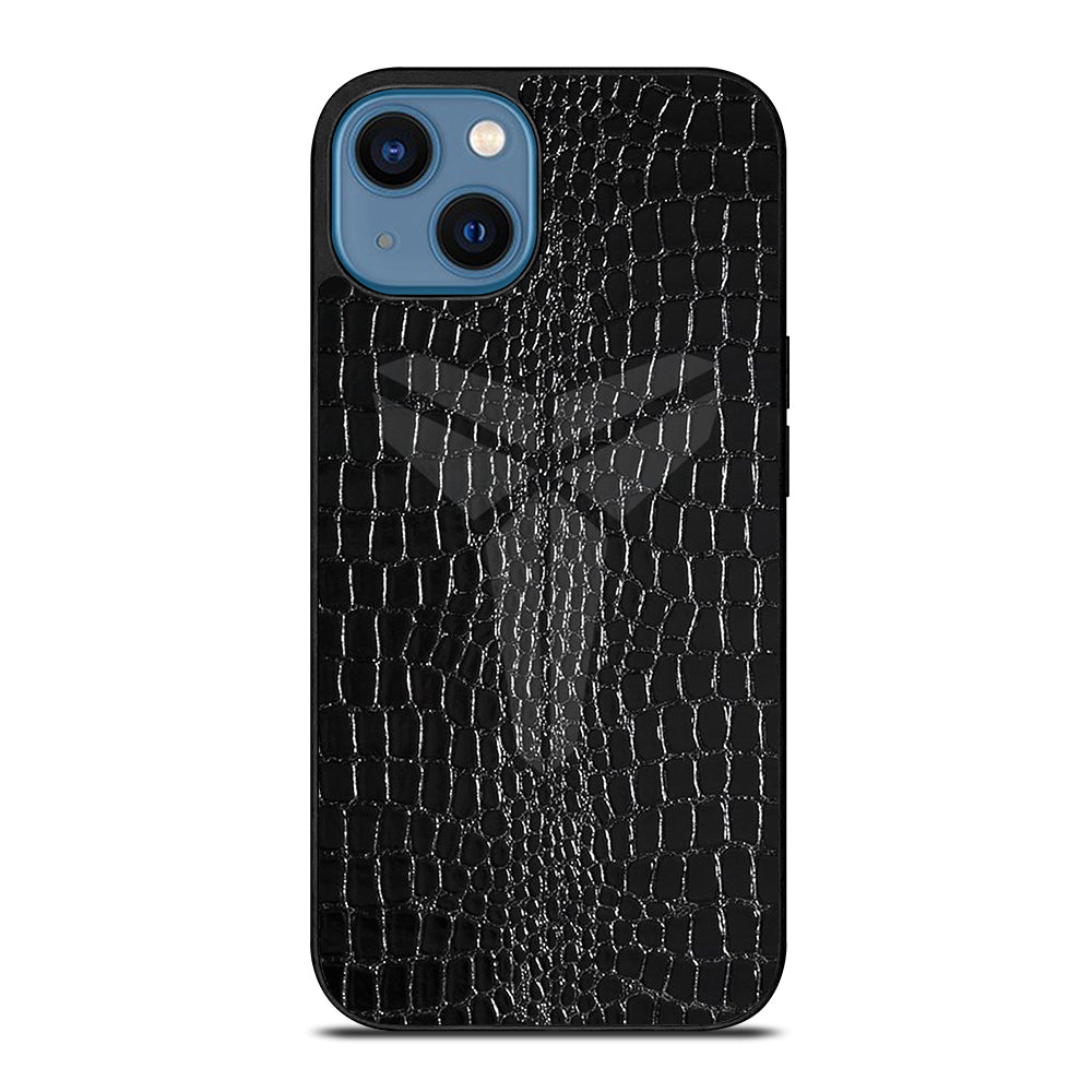 BLACK MAMBA LEATHER MOTIF iPhone 14 Case
