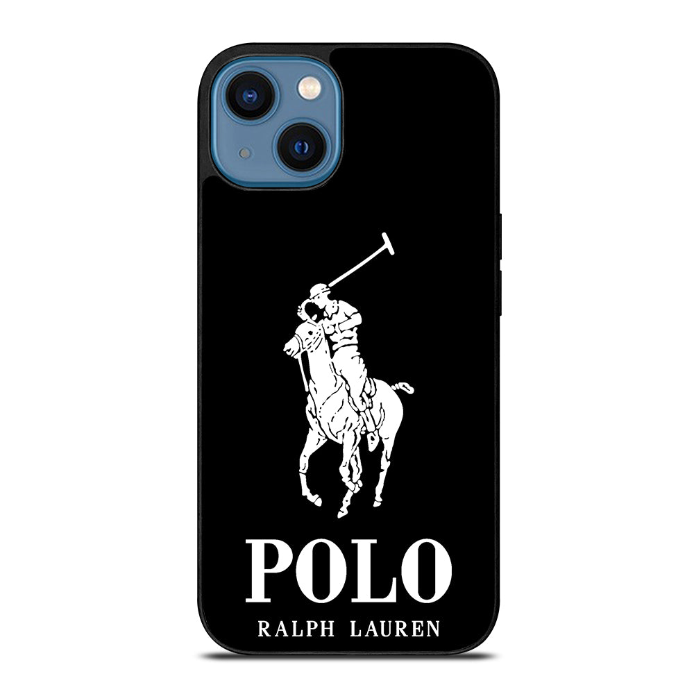 BLACK POLO RALPH LAUREN iPhone 14 Case