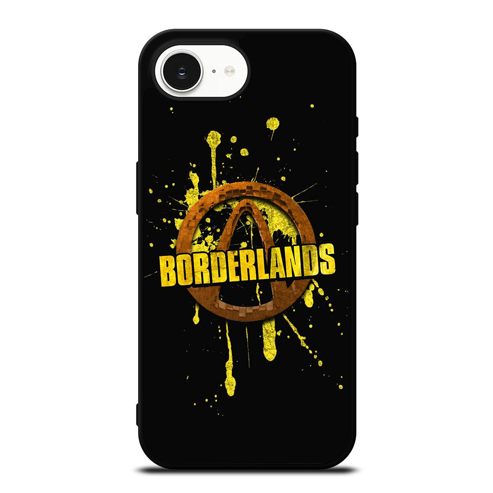 BORDERLANDS GAME iPhone 16e case black TPU silicone rubber protective cover by Casedear