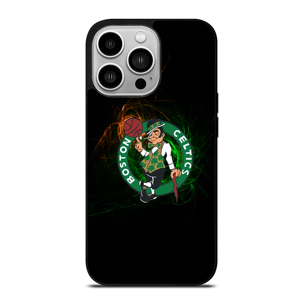 BOSTON CELTICS LOGO ART iPhone 14 Pro Case