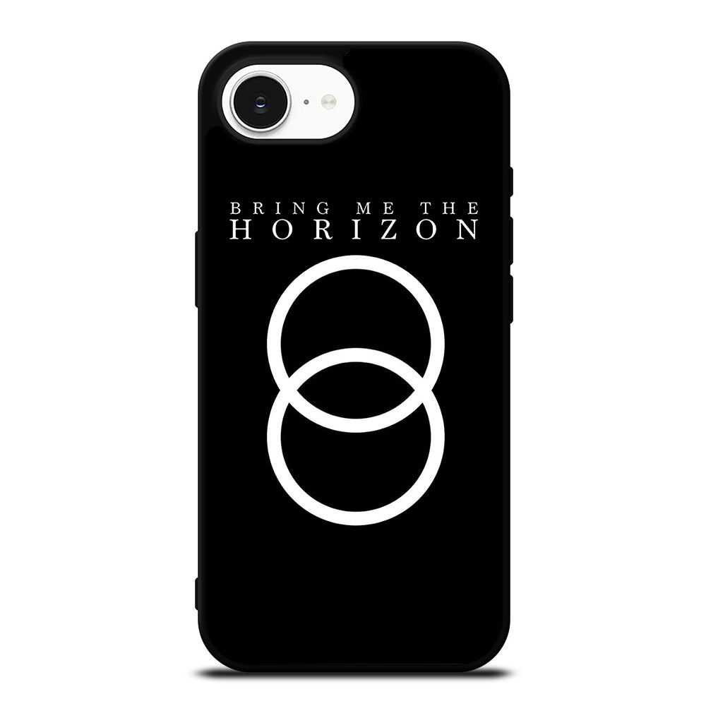 BRING ME THE HORISON iPhone 16e case black TPU silicone rubber protective cover by Casedear