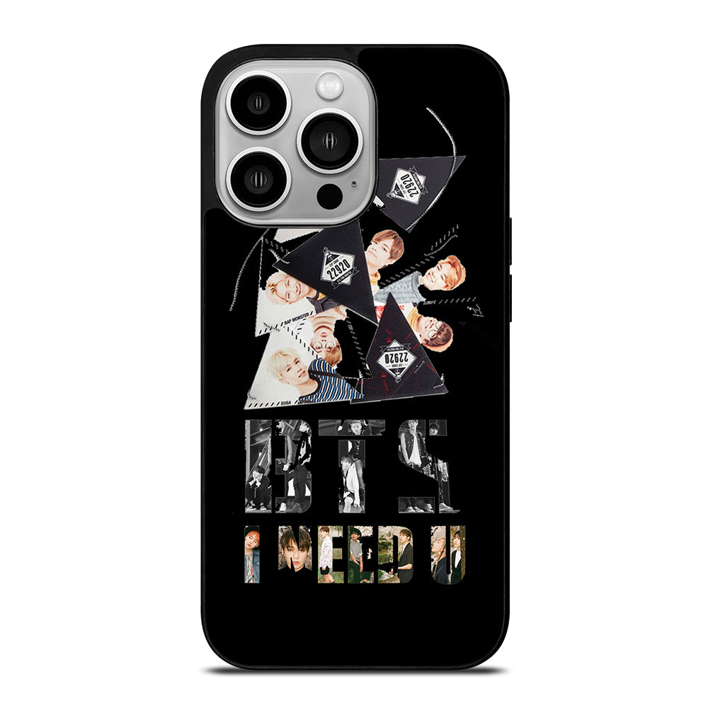 BTS BANGTAN BOYS I NEED U iPhone 14 Pro Case