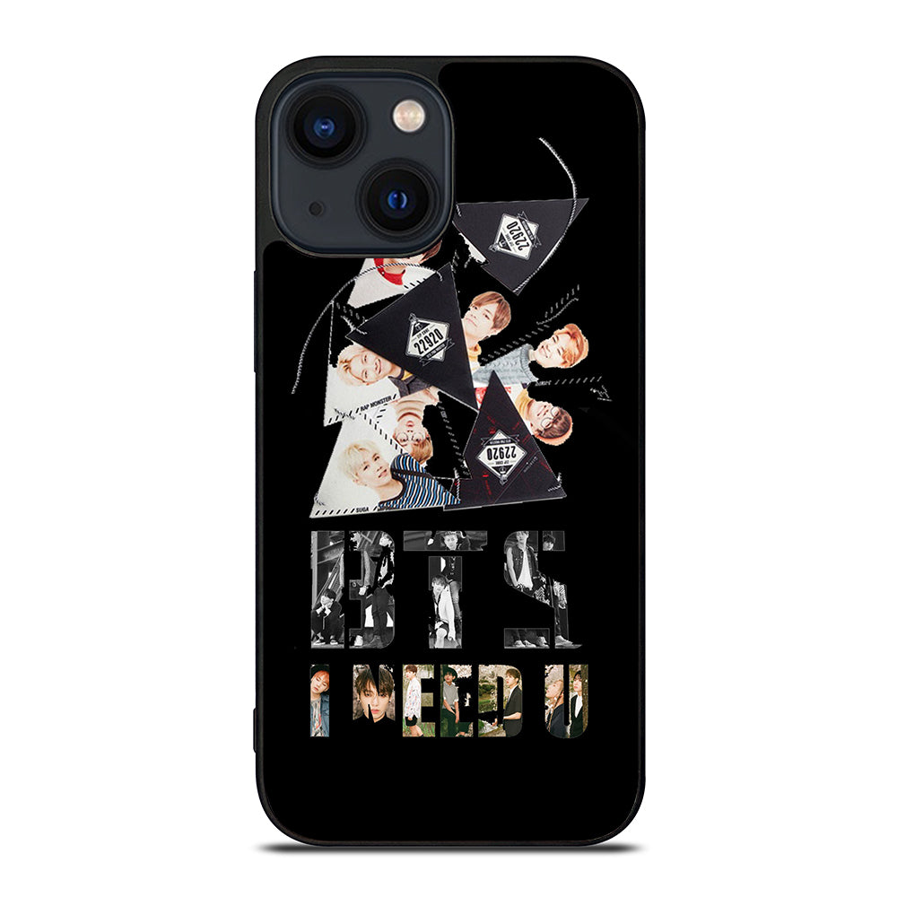 BTS BANGTAN BOYS I NEED U iPhone 14 Plus Case