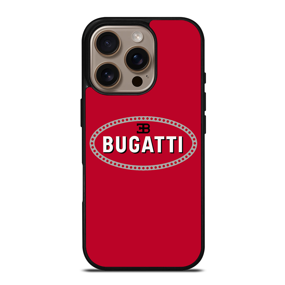 BUGATTI GREAT LOGO iPhone 16 Pro Case