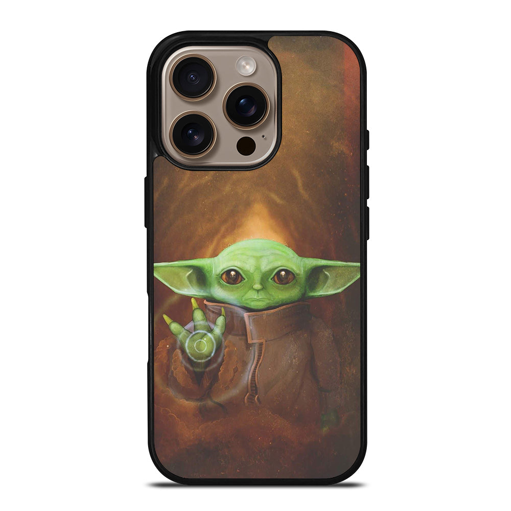 Baby Yoda Wallpaper iPhone 16 Pro Case