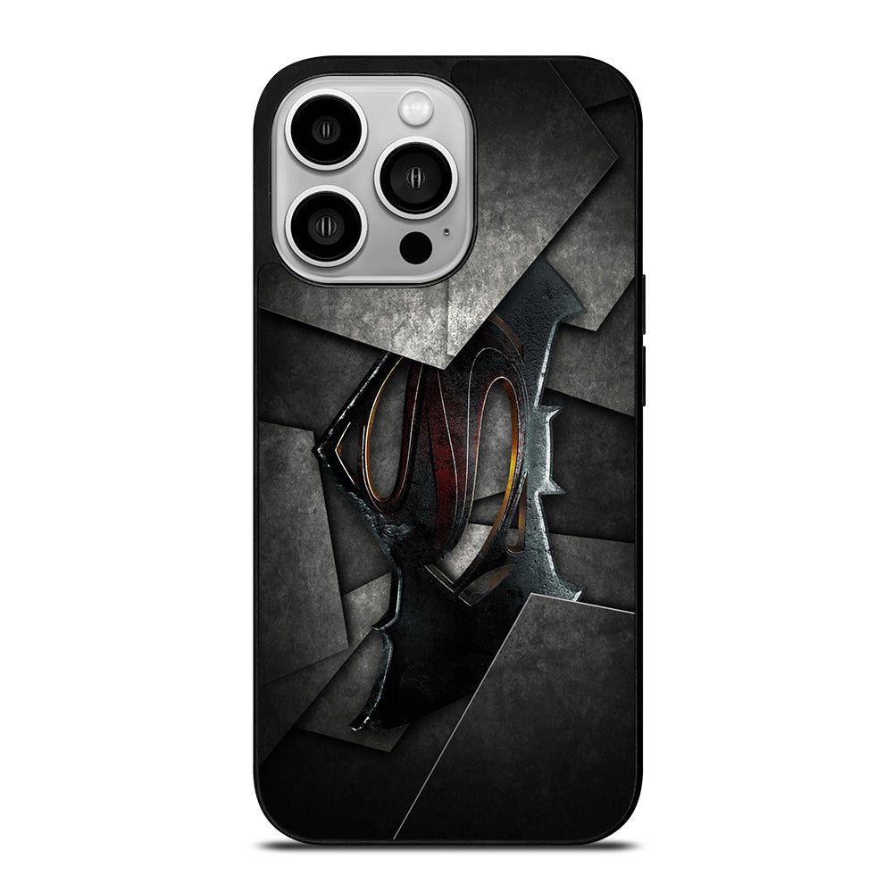 Batman Vs Superman Logo iPhone 14 Pro Case