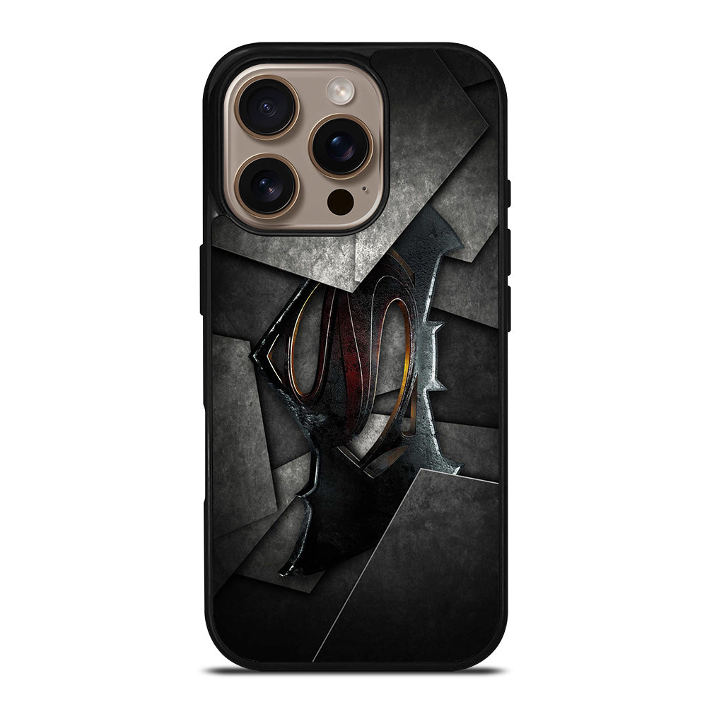 Batman Vs Superman Logo iPhone 16 Pro Case
