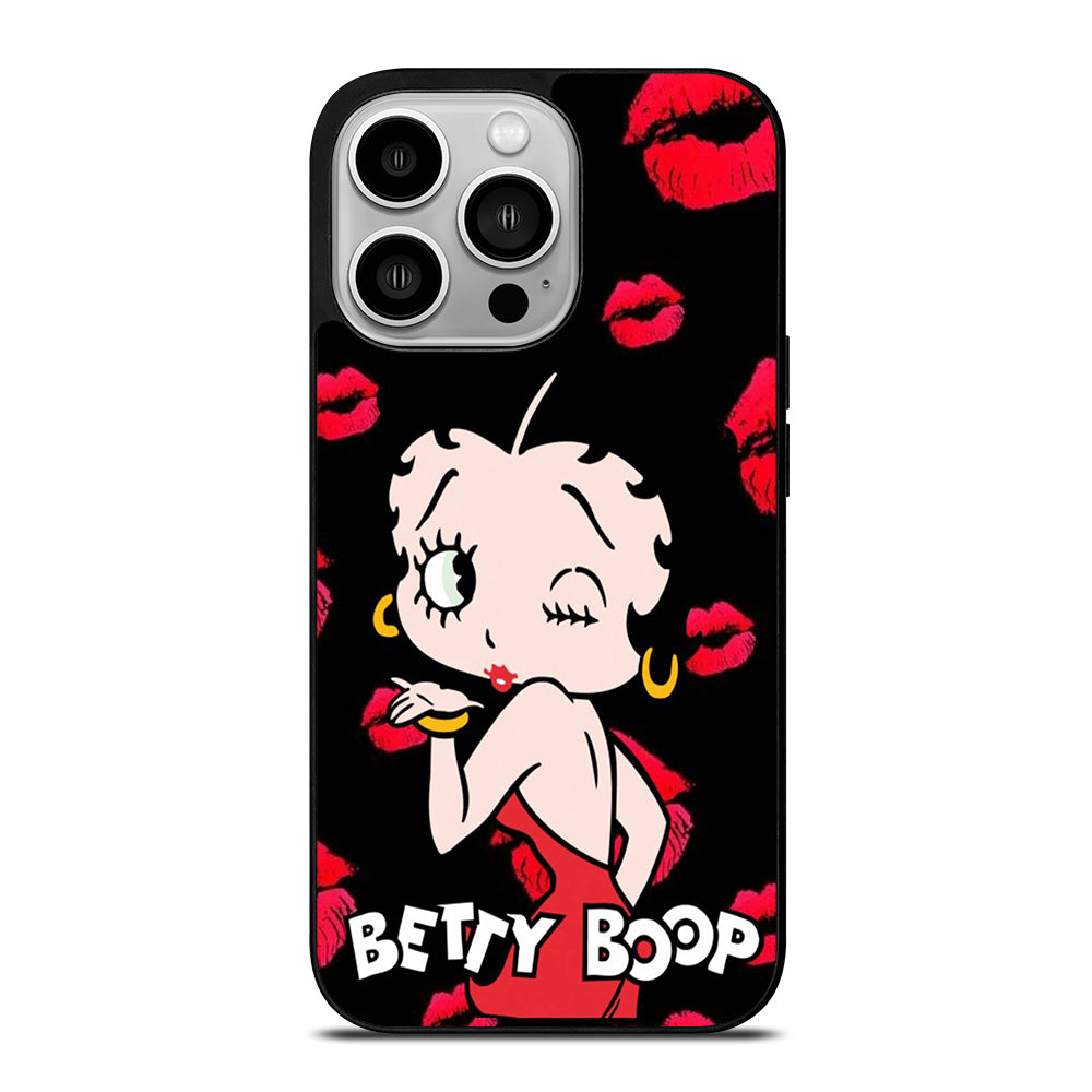 Betty Boop Big Kiss iPhone 14 Pro Case