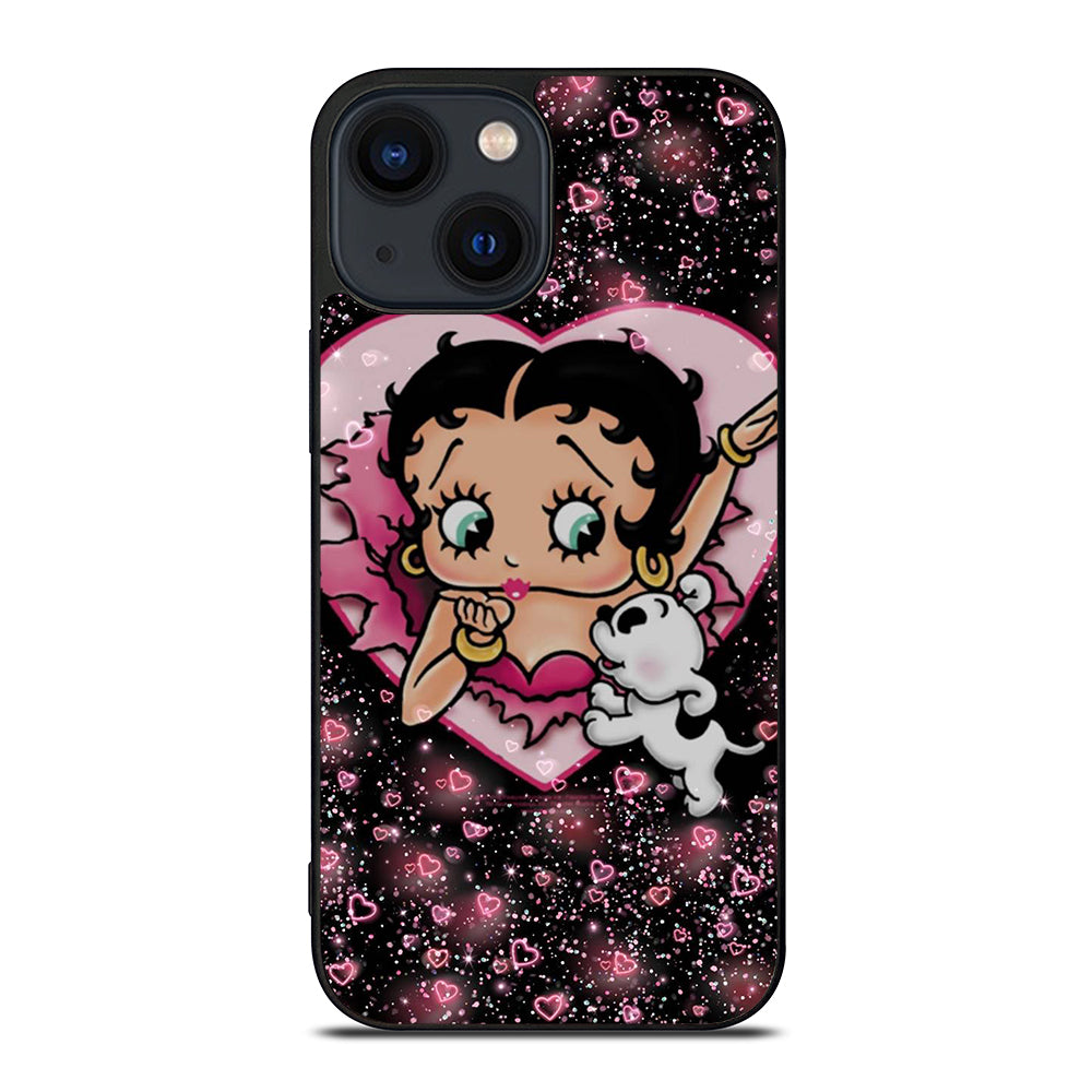 Betty Boop Pink iPhone 14 Plus Case