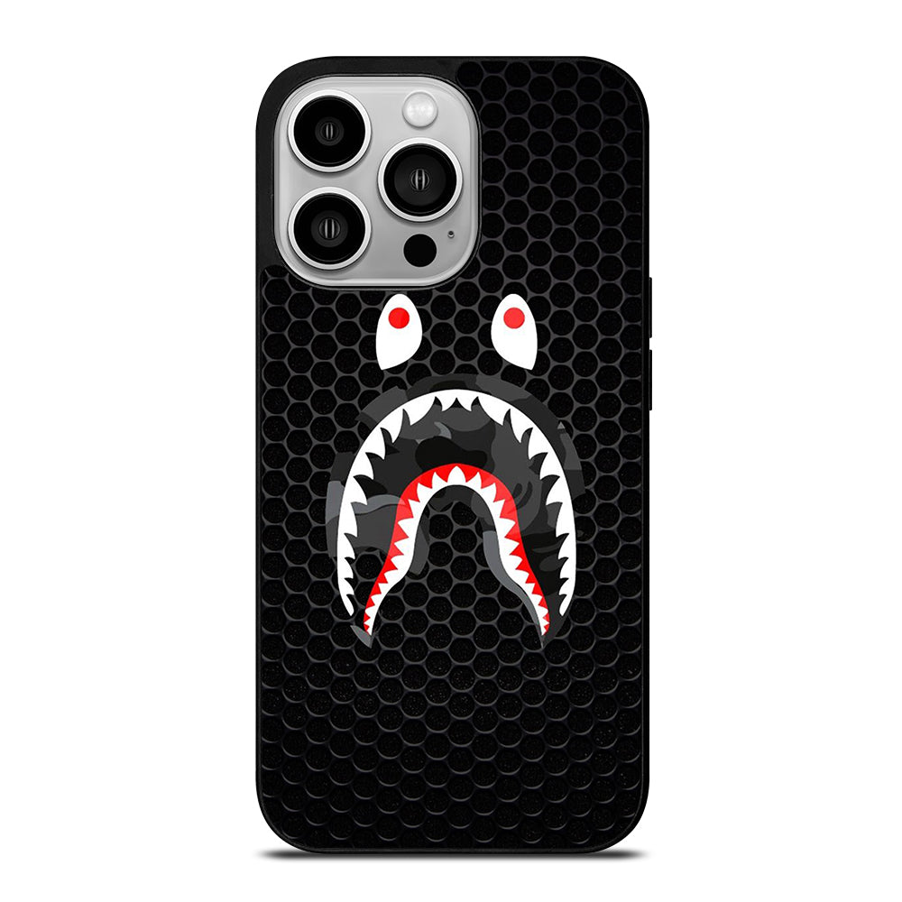 CAMO BAPE SHARK iPhone 14 Pro Case