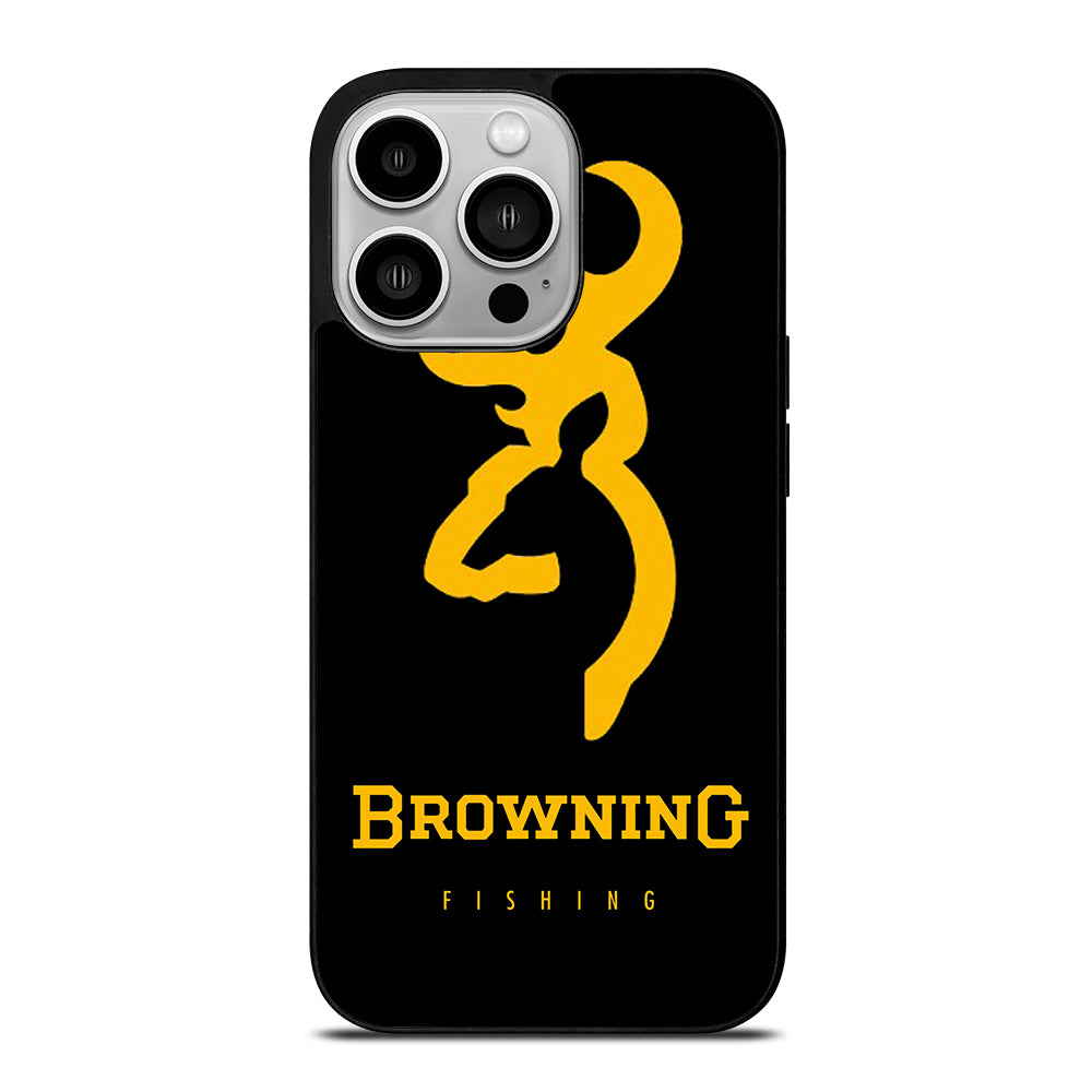 CAMO BROWNING FISHING iPhone 14 Pro Case
