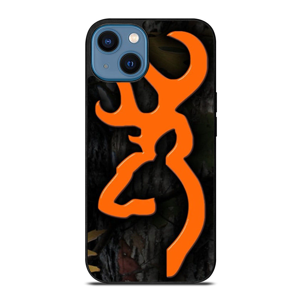 CAMO BROWNING SYMBOL iPhone 14 Case