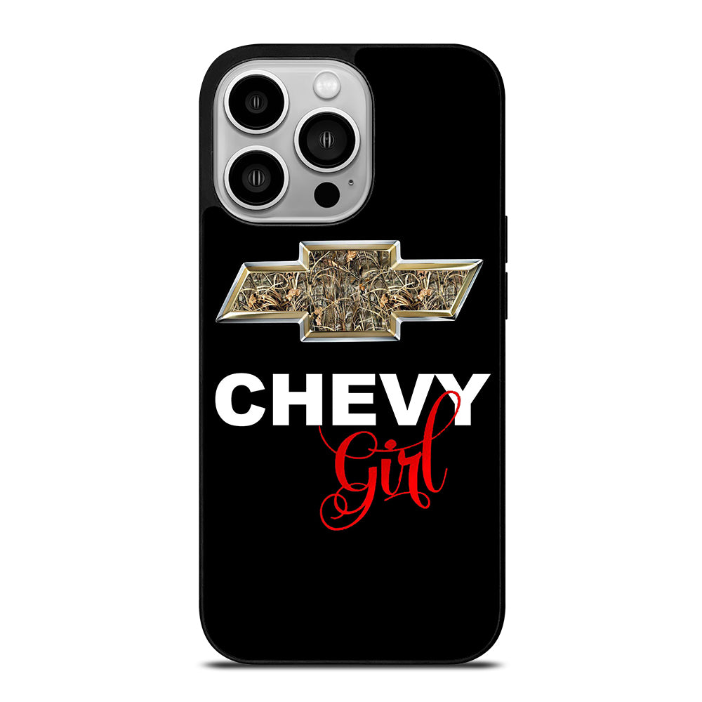 CAMO CHEVY GIRL iPhone 14 Pro Case