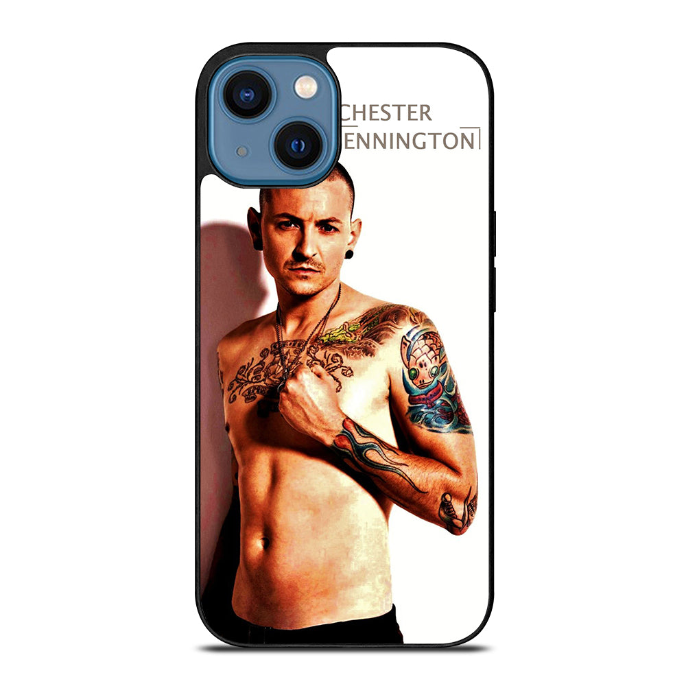 CHESTER BENNINGTON TATTOO iPhone 14 Case