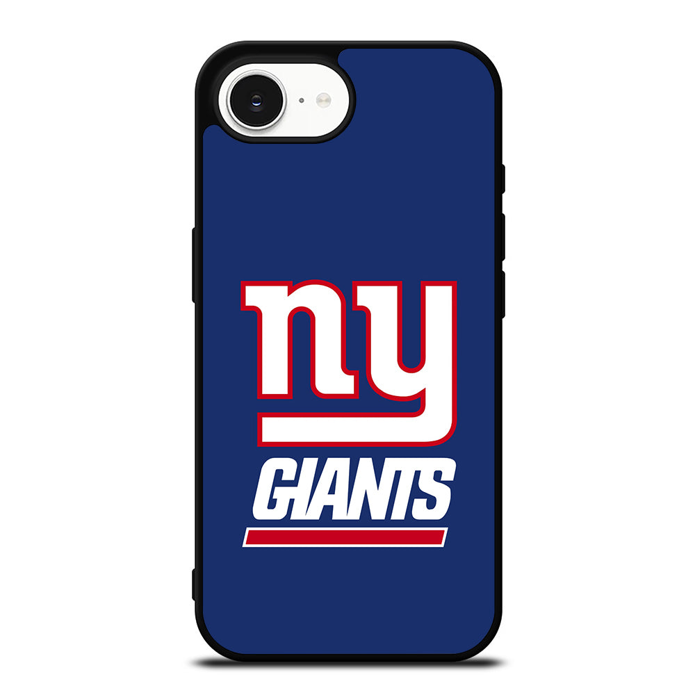 COOL NEW YORK GIANTS iPhone 16e case black TPU silicone rubber protective cover by Casedear