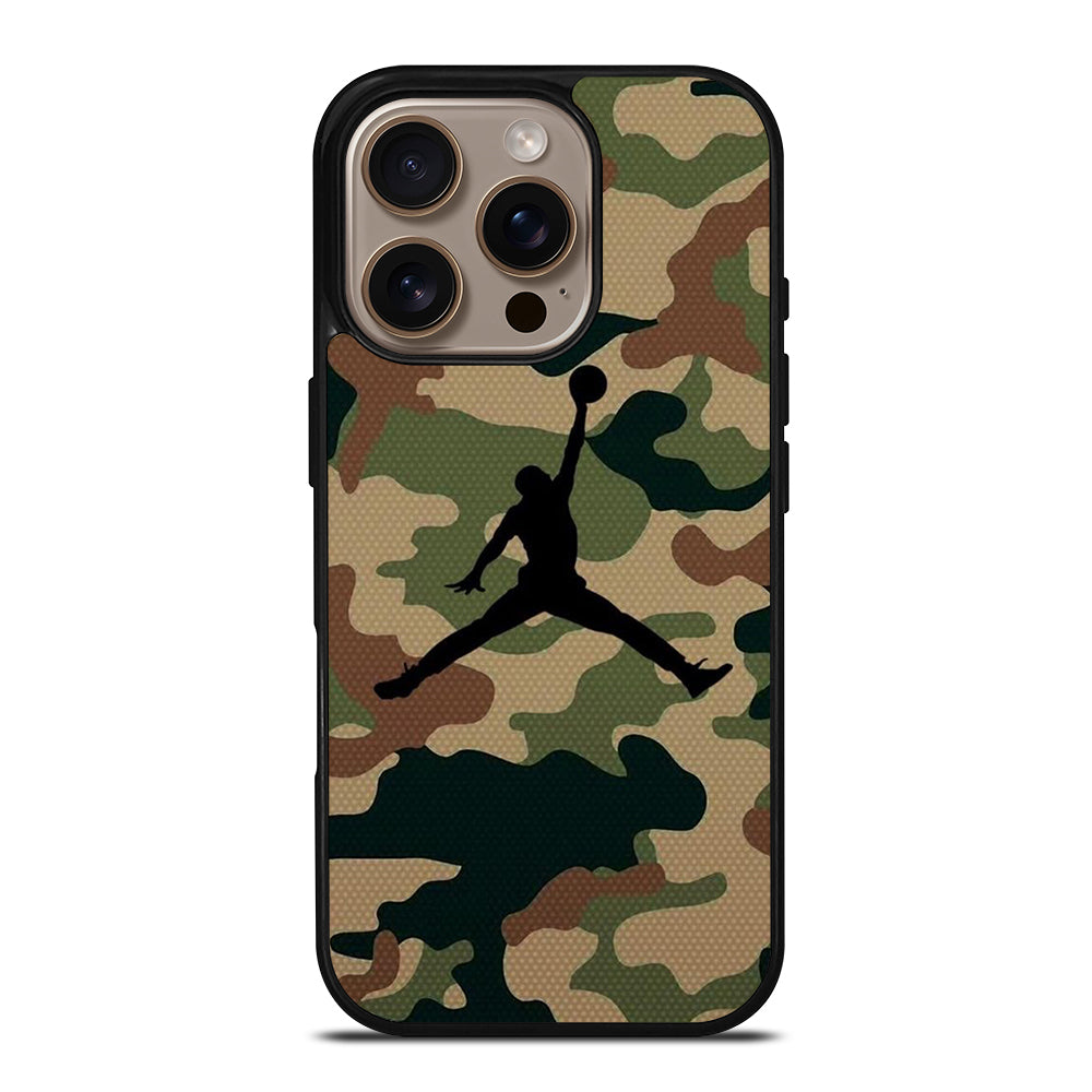 Camo Jordan iPhone 16 Pro Case