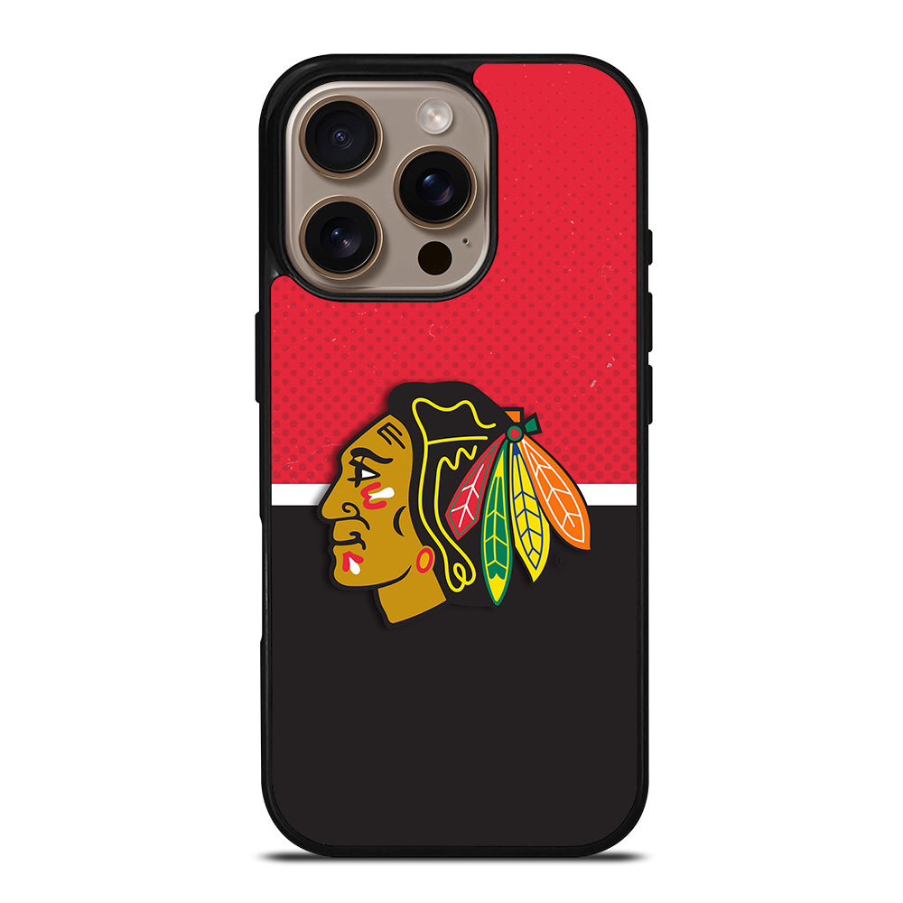 Chicago Blackhawks Logo iPhone 16 Pro Case