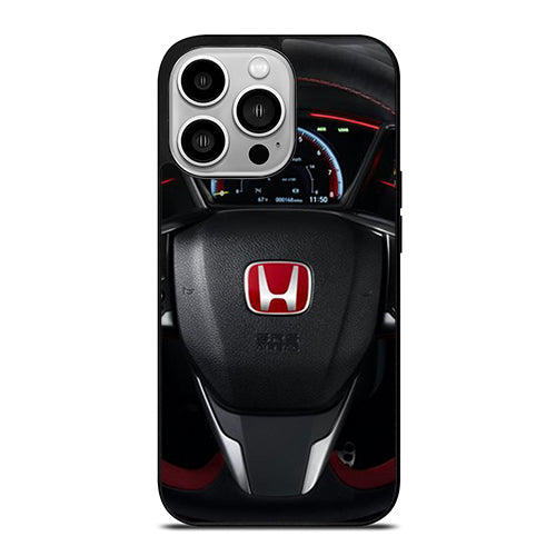Civic Type R Steering Speed Meter iPhone 14 Pro Case