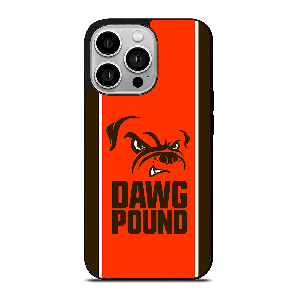 Cleveland Browns Dawg Pound iPhone 14 Pro Case
