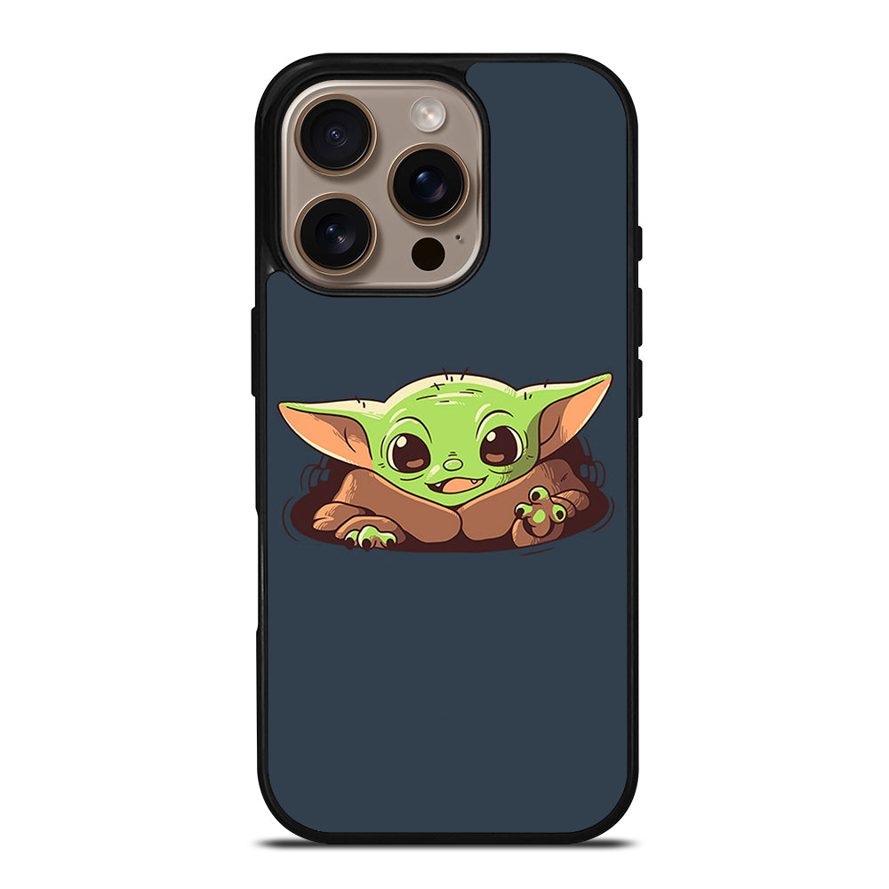 Cute Baby Yoda iPhone 16 Pro Case