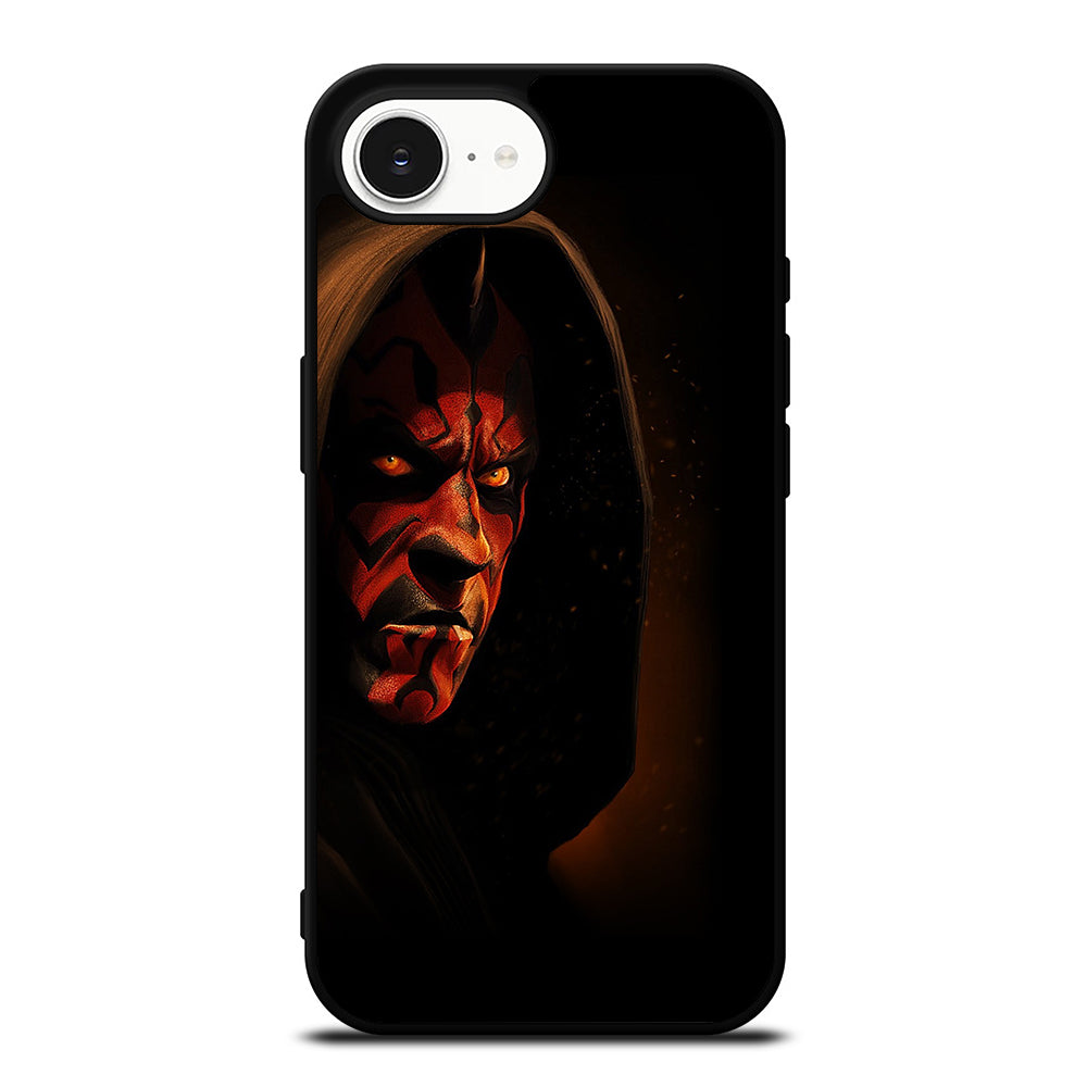 DARTH MAUL SIGHT iPhone 16e case black TPU silicone rubber protective cover by Casedear