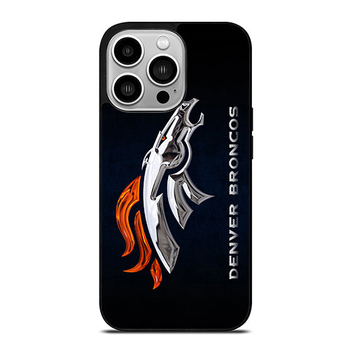 Denver Broncos Wallpaper iPhone 14 Pro Case
