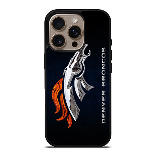 Denver Broncos Wallpaper iPhone 16 Pro Case
