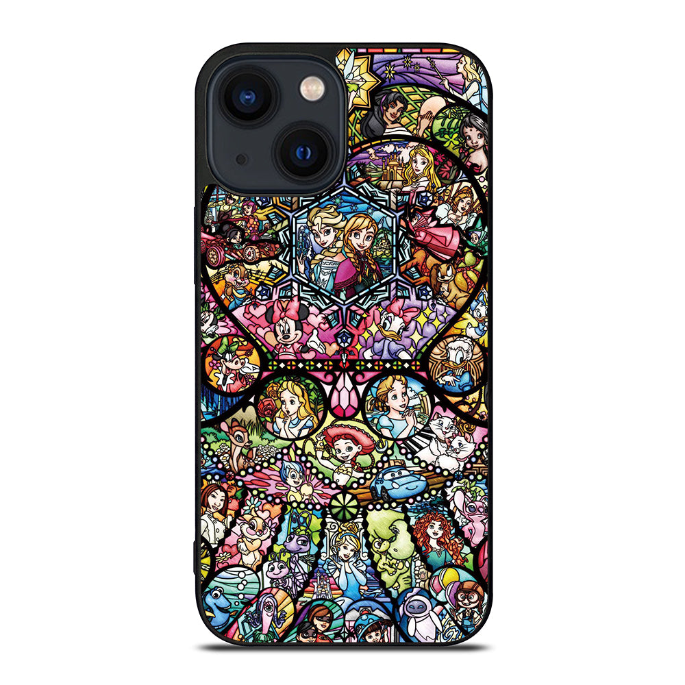 Disney All Character Puzzle iPhone 14 Plus Case