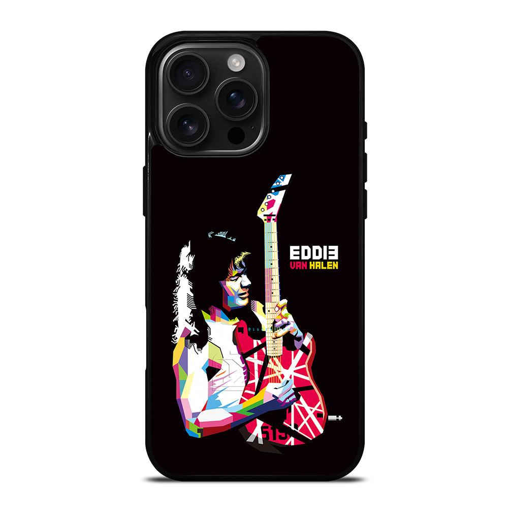 Eddie Van Halen Color iPhone 16 Pro Max Case
