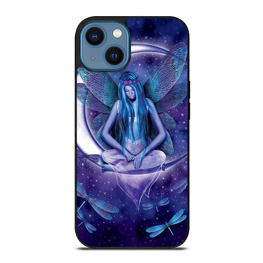 FAIRY DRAGONFLIES ON MOON iPhone 14 Case
