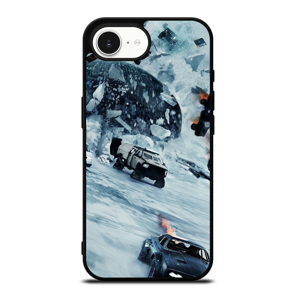 FAST AND FURIOUS iPhone 16e case black TPU silicone rubber protective cover by Casedear