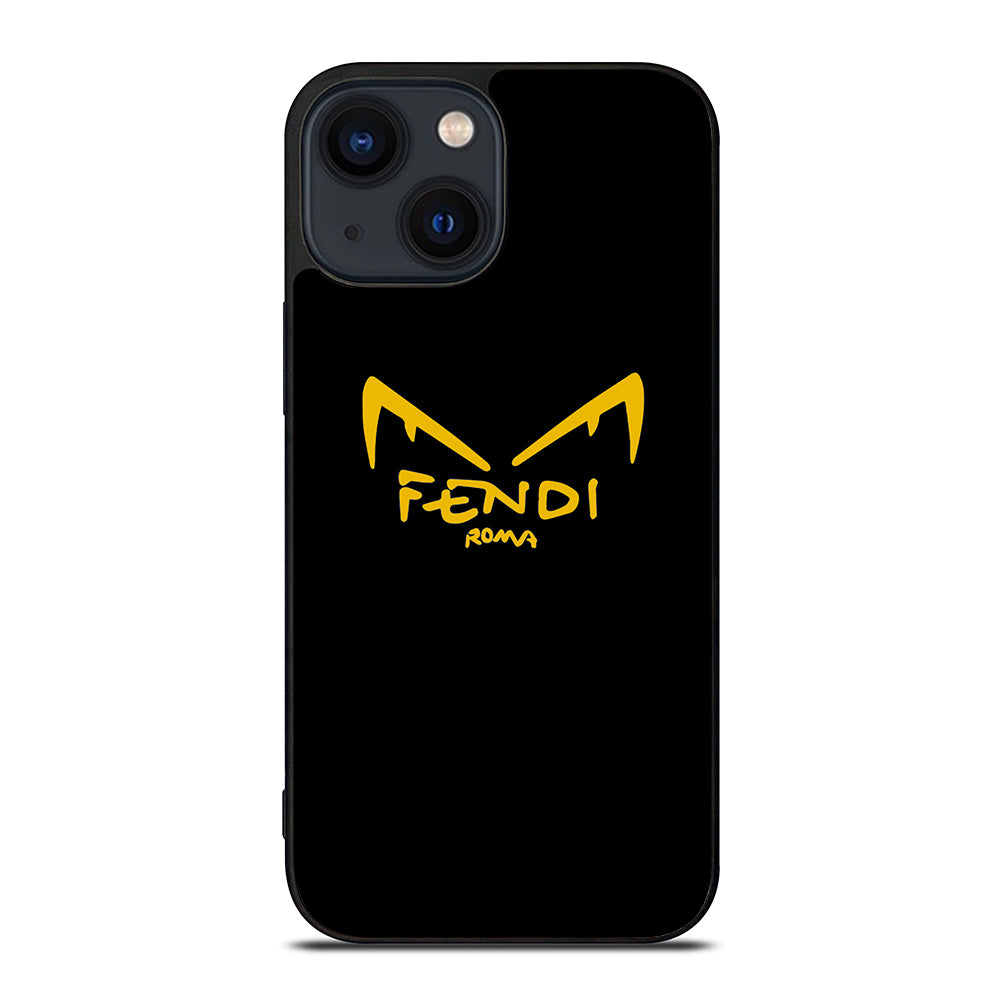FENDI ROMA EYES IN BLACK iPhone 14 Plus Case