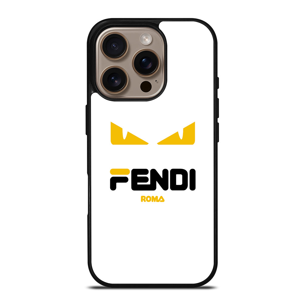 FENDI ROMA LOGO iPhone 16 Pro Case