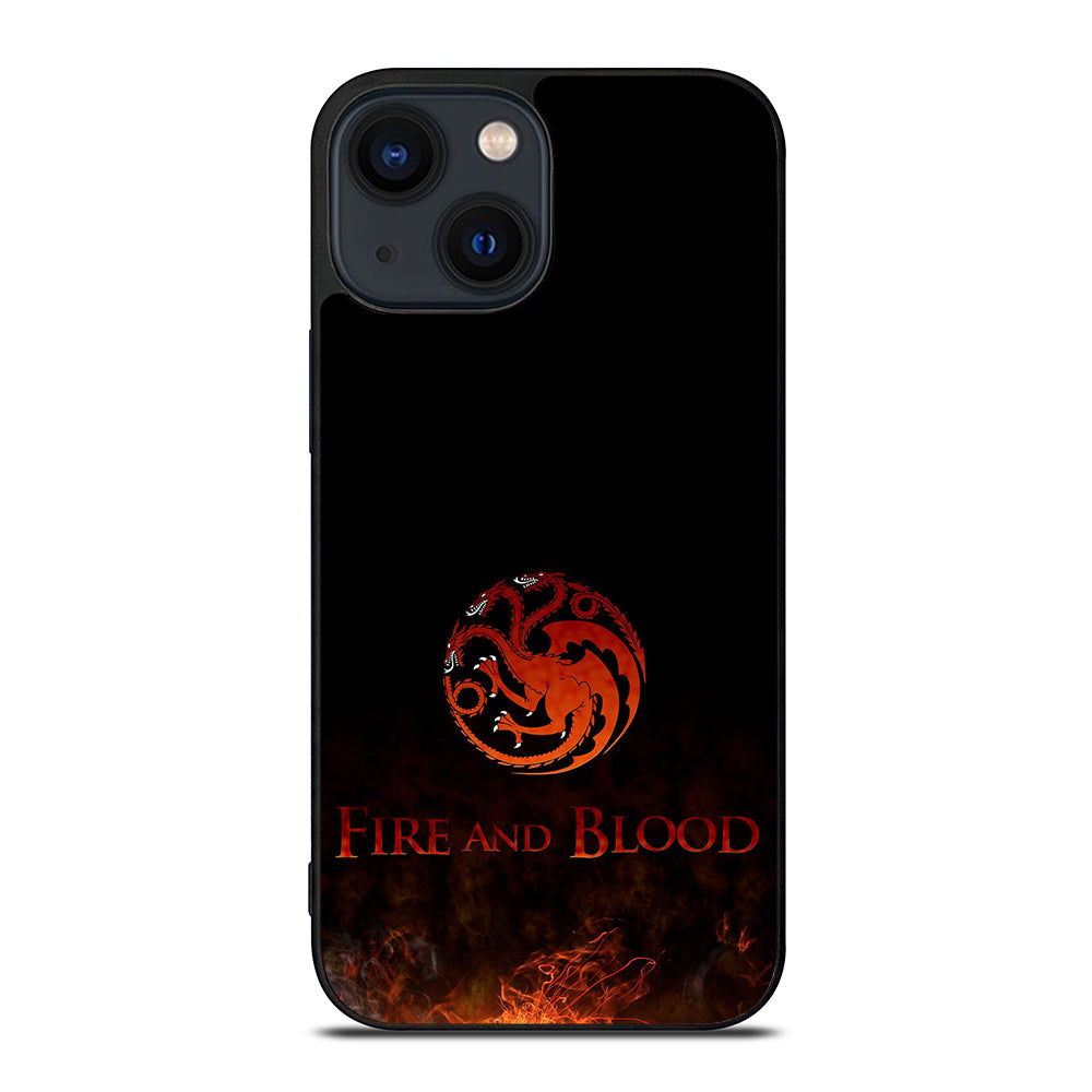 FIRED FIRE AND BLOOD iPhone 14 Plus Case